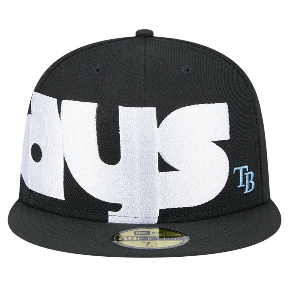Tampa Bay Rays New Era Checkered Undervisor 59FIFTY Fitted Hat - MLB Hats