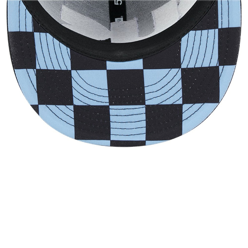 Tampa Bay Rays New Era Checkered Undervisor 59FIFTY Fitted Hat - MLB Hats