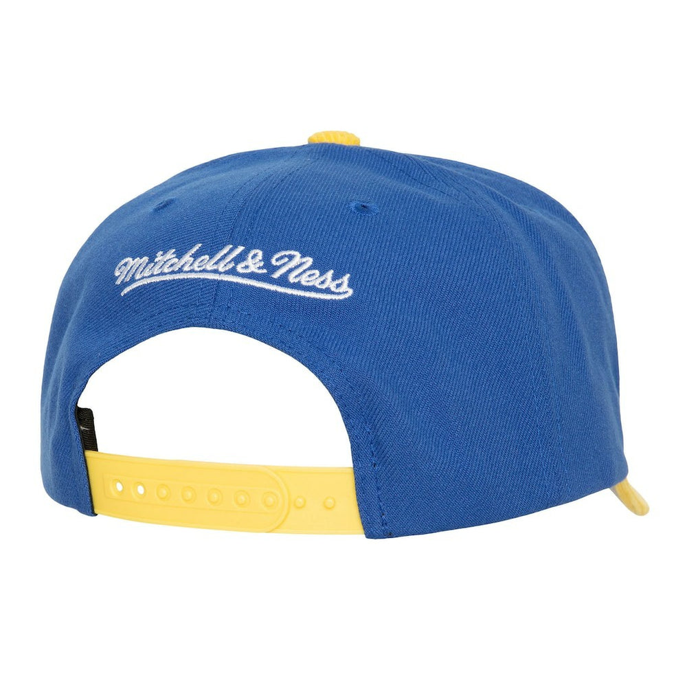 Royal Golden State Warriors Corduroy Pro Crown Adjustable Hat sale | NBA