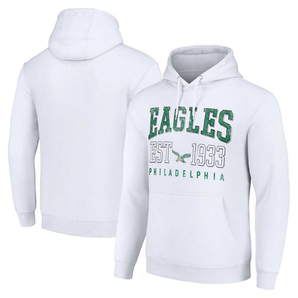 Philadelphia Eagles Starter Unisex Throwback Logo Pullover Hoodie | NFL New