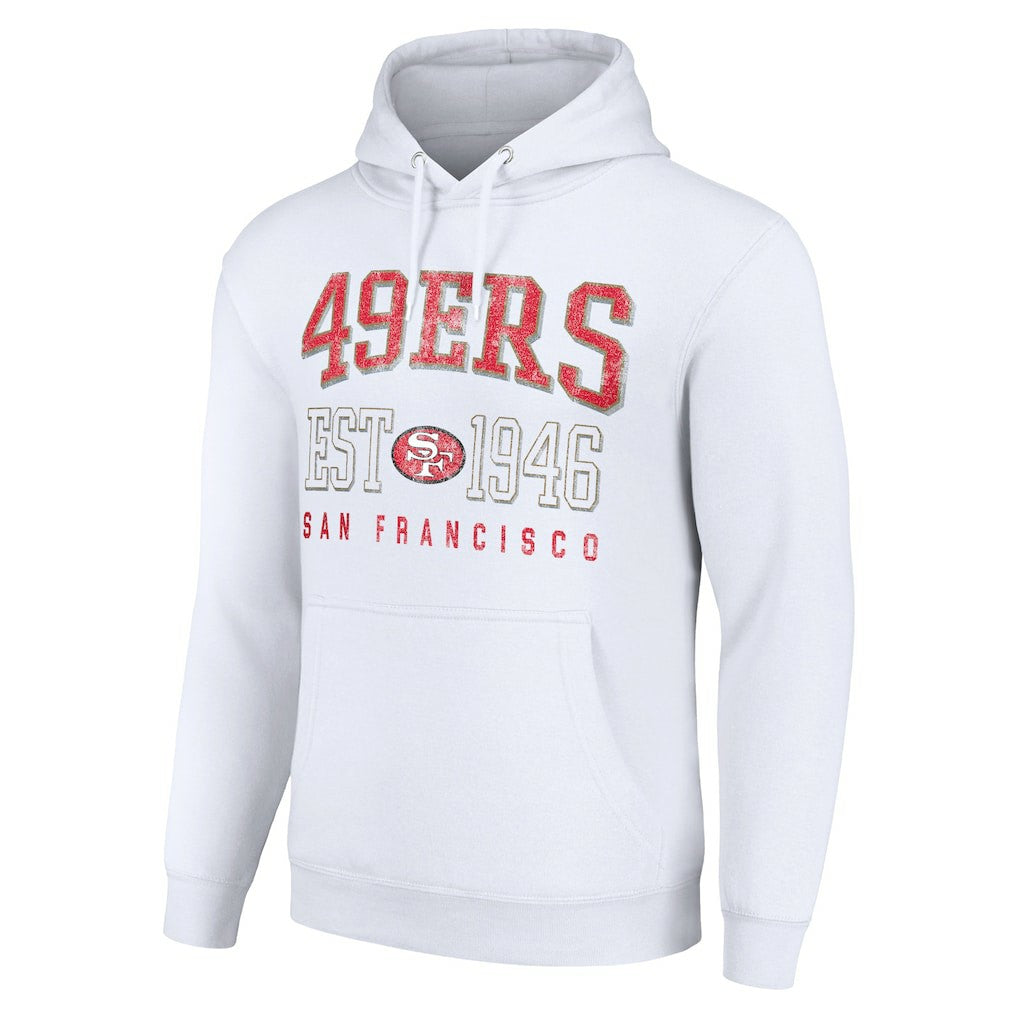 San Francisco 49ers Starter Unisex Throwback Logo Pullover Hoodie | NFL On sale