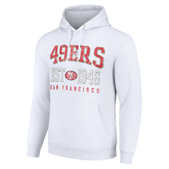 San Francisco 49ers Starter Unisex Throwback Logo Pullover Hoodie | NFL On sale