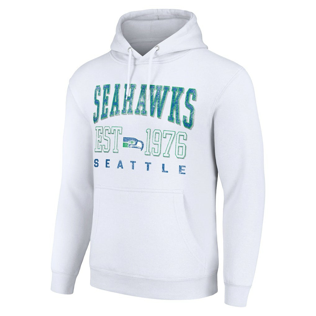 Seattle Seahawks Starter Unisex Throwback Logo Pullover Hoodie | NFL Sale