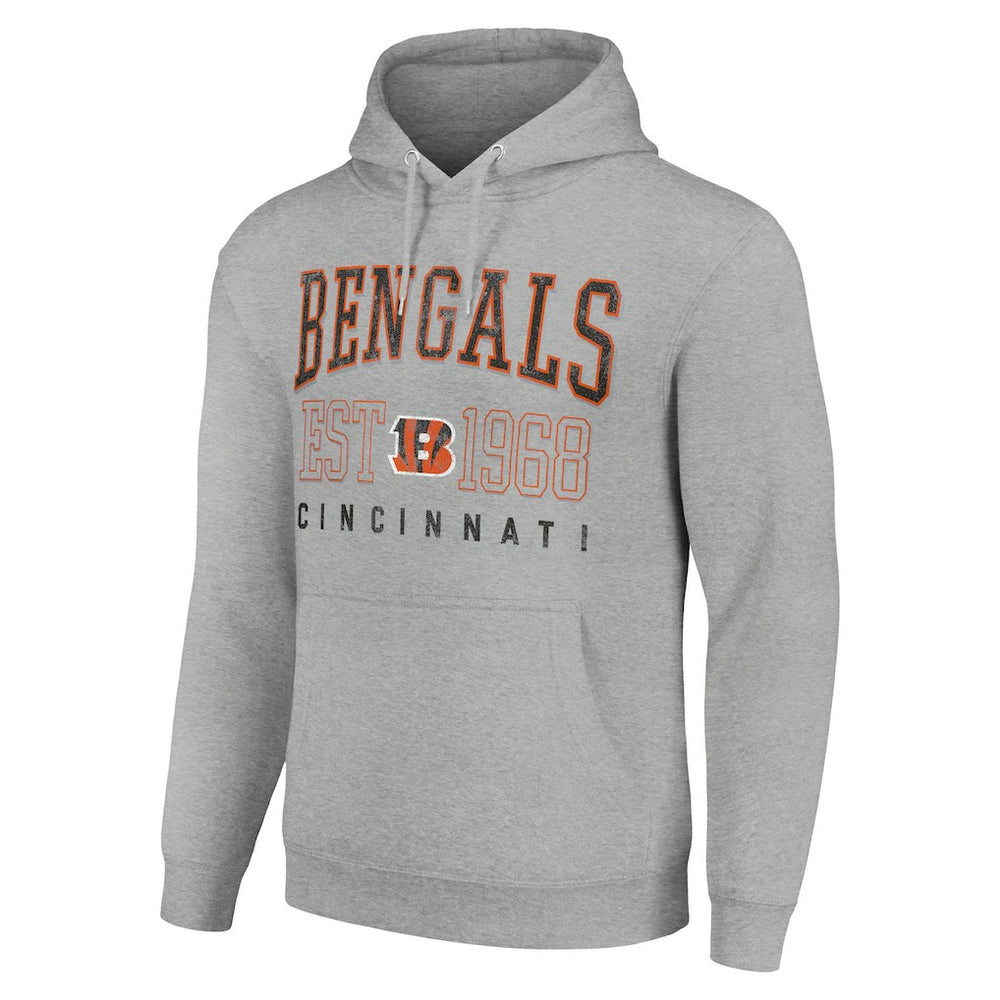 Cincinnati Bengals Starter Unisex Throwback Logo Pullover Hoodie | NFL New