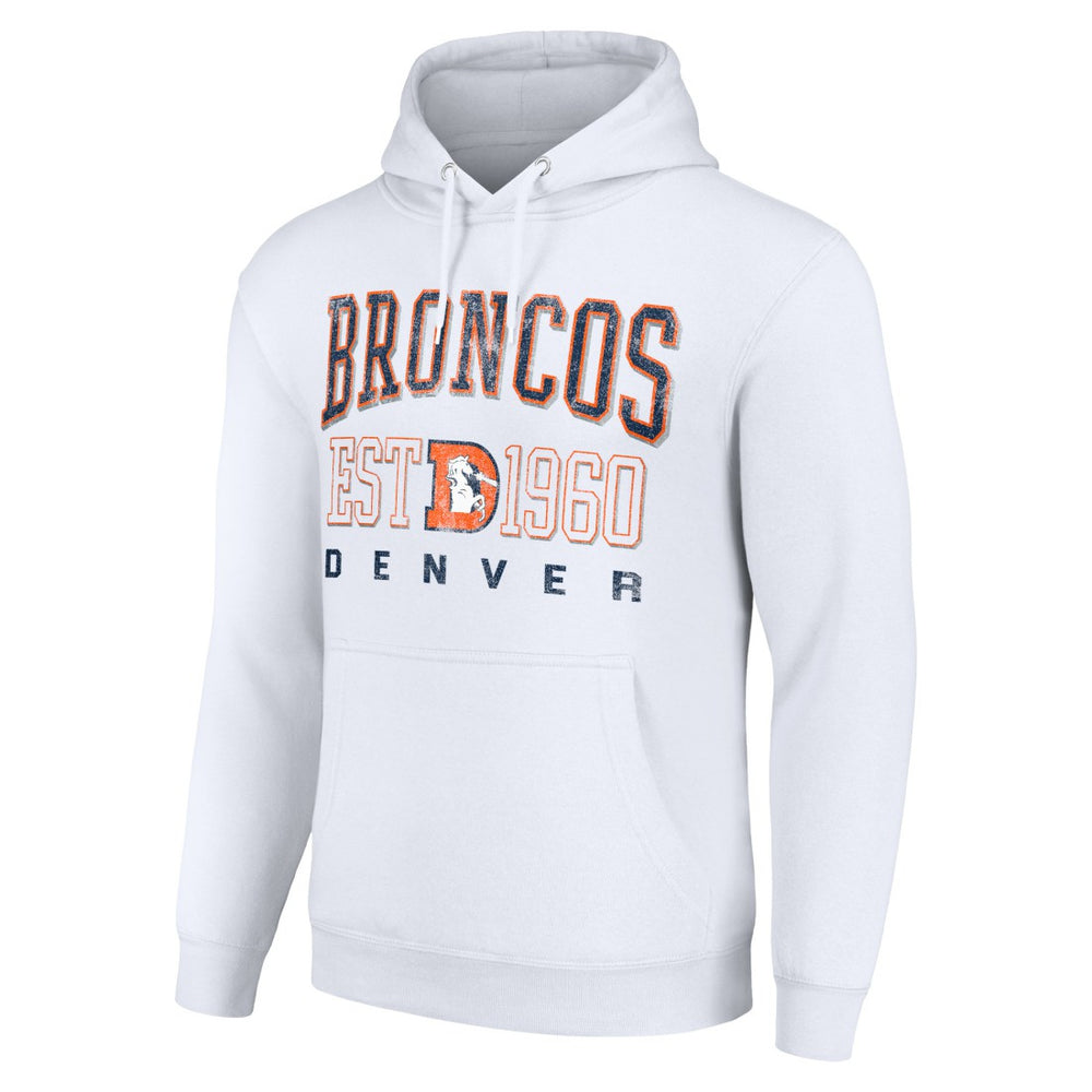 Denver Broncos Starter Unisex Throwback Logo Pullover Hoodie | NFL Near me