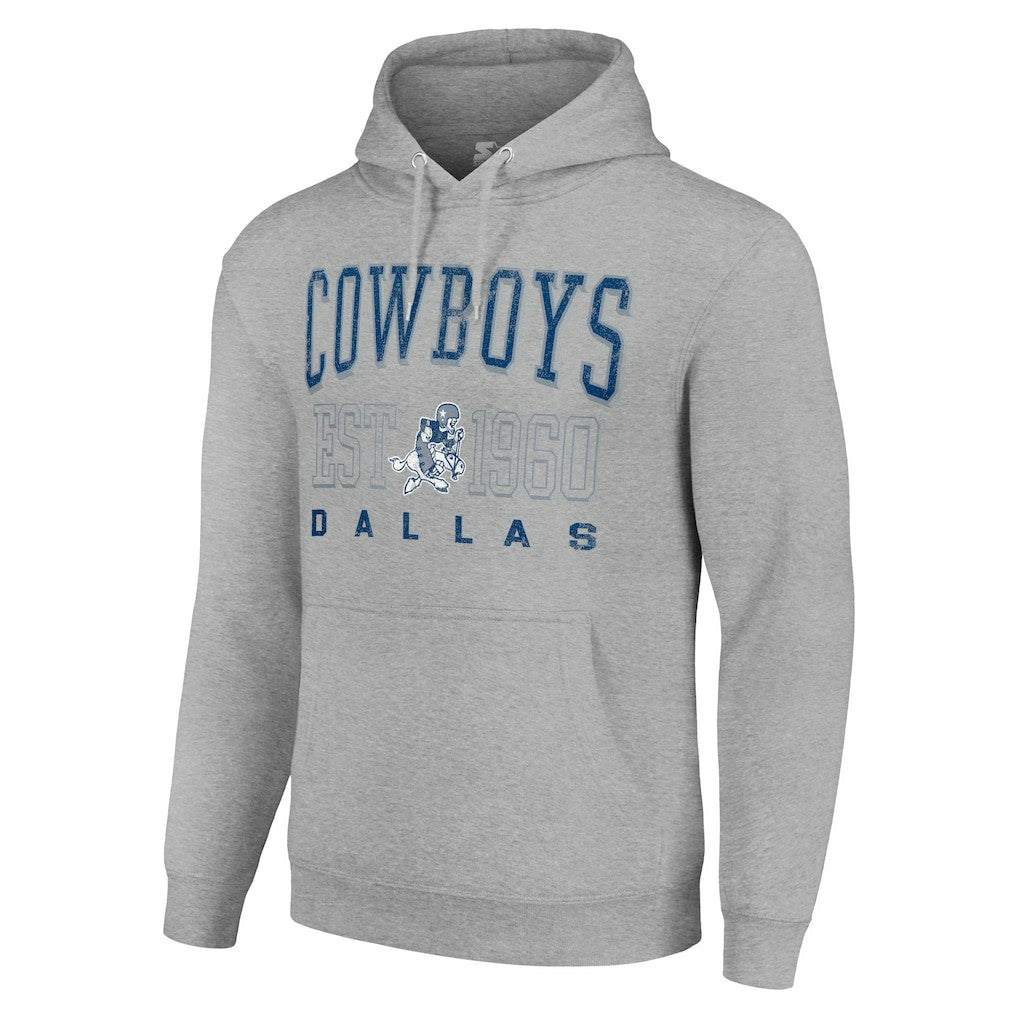Dallas Cowboys Starter Unisex Throwback Logo Pullover Hoodie | NFL On sale