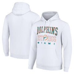 Miami Dolphins Starter Unisex Throwback Logo Pullover Hoodie | NFL Outlet