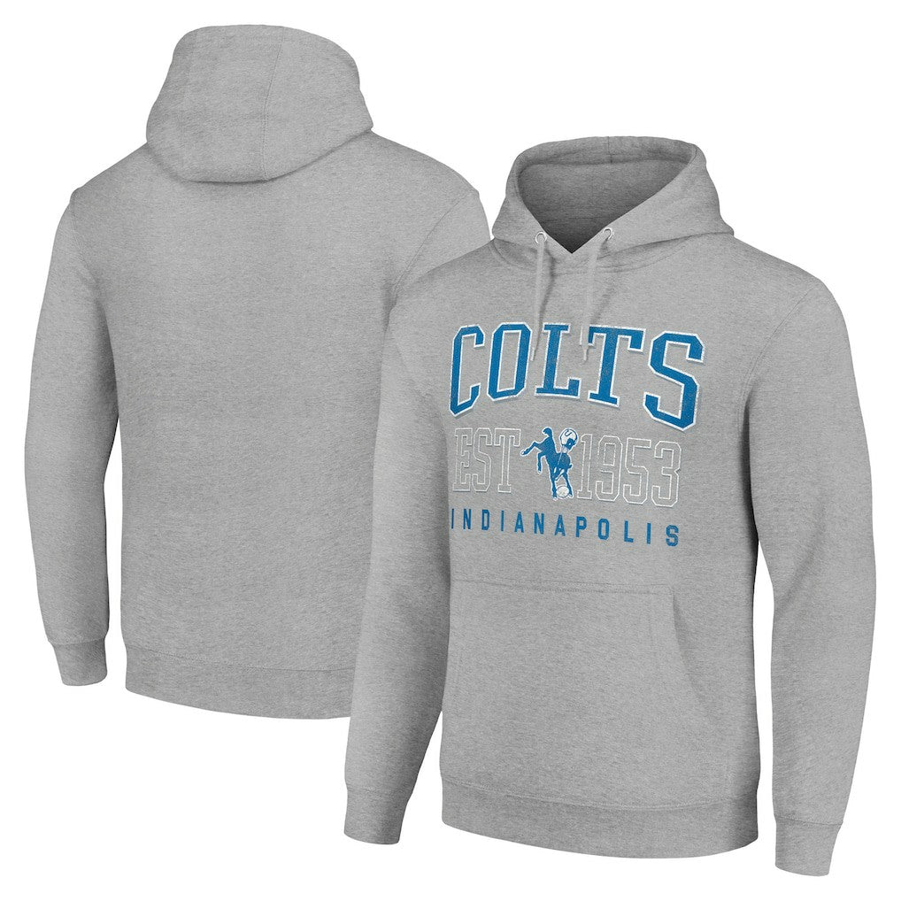 Indianapolis Colts Starter Unisex Throwback Logo Pullover Hoodie | NFL New