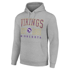 Minnesota Vikings Starter Unisex Throwback Logo Pullover Hoodie | NFL Discount