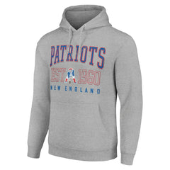 New England Patriots Starter Unisex Throwback Logo Pullover Hoodie | NFL Sale