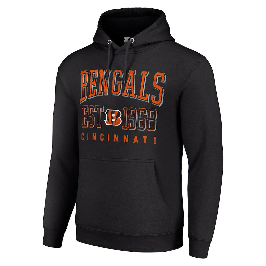 Cincinnati Bengals Starter Unisex Throwback Logo Pullover Hoodie | NFL Near me