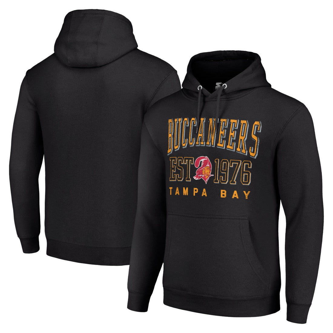 Tampa Bay Buccaneers Starter Unisex Throwback Logo Pullover Hoodie | NFL US