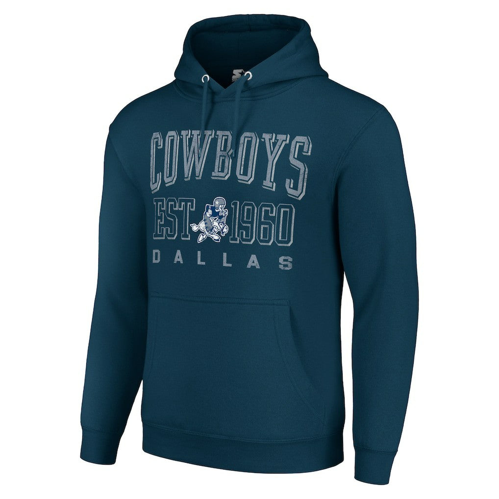 Dallas Cowboys Starter Unisex Throwback Logo Pullover Hoodie | NFL Sale