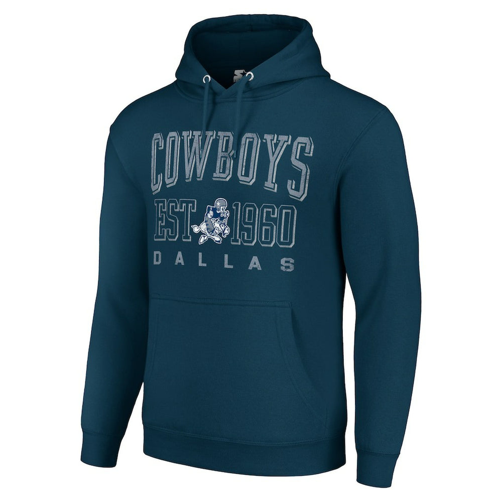 Dallas Cowboys Starter Unisex Throwback Logo Pullover Hoodie | NFL Sale