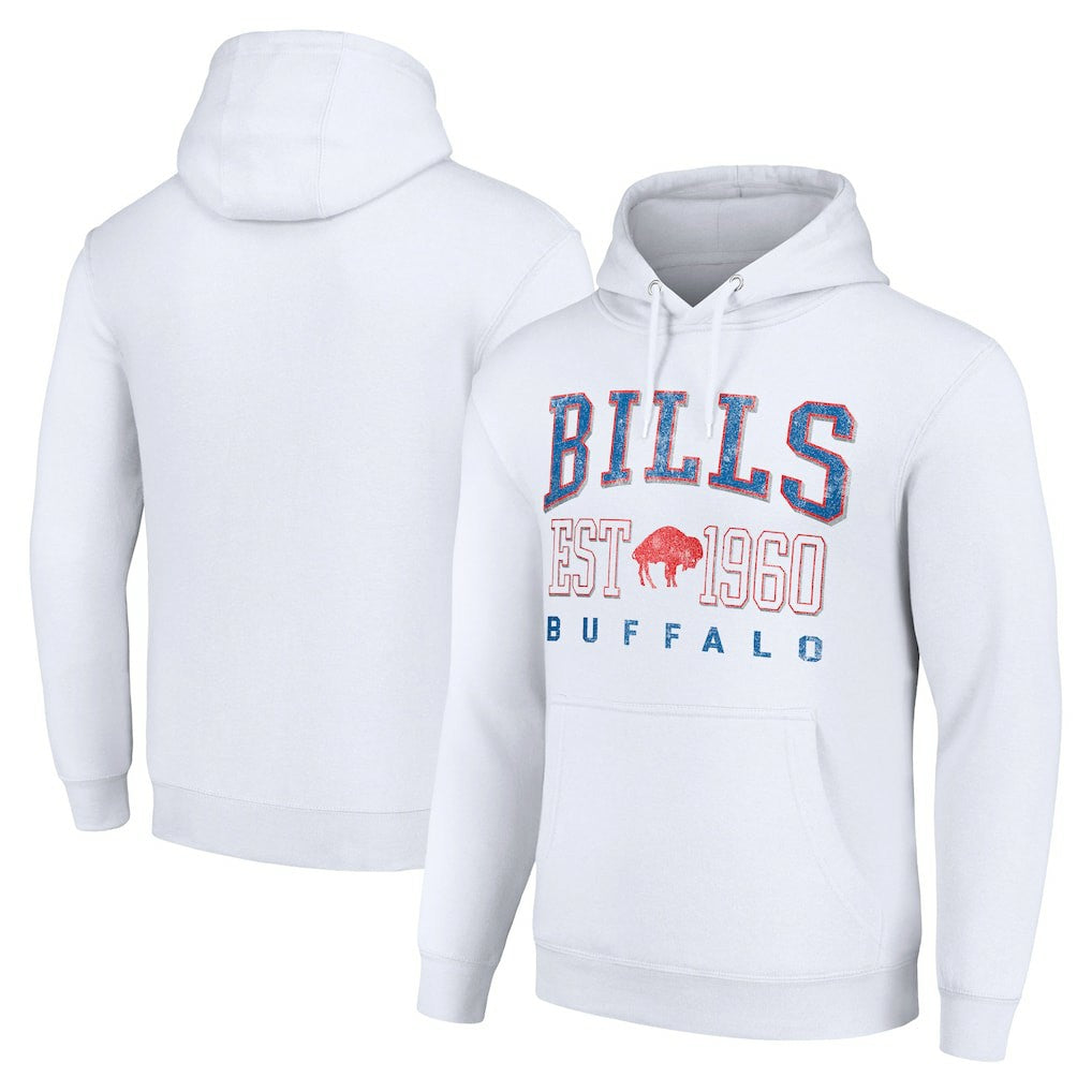 Buffalo Bills Starter Unisex Throwback Logo Pullover Hoodie | NFL Hot