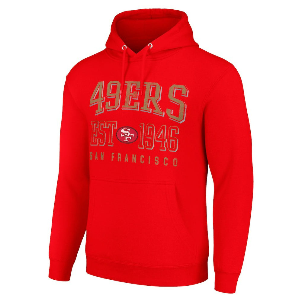 San Francisco 49ers Starter Unisex Throwback Logo Pullover Hoodie | NFL On sale