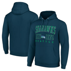 Seattle Seahawks Starter Unisex Throwback Logo Pullover Hoodie | NFL Outlet
