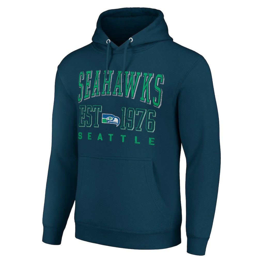 Seattle Seahawks Starter Unisex Throwback Logo Pullover Hoodie | NFL Outlet