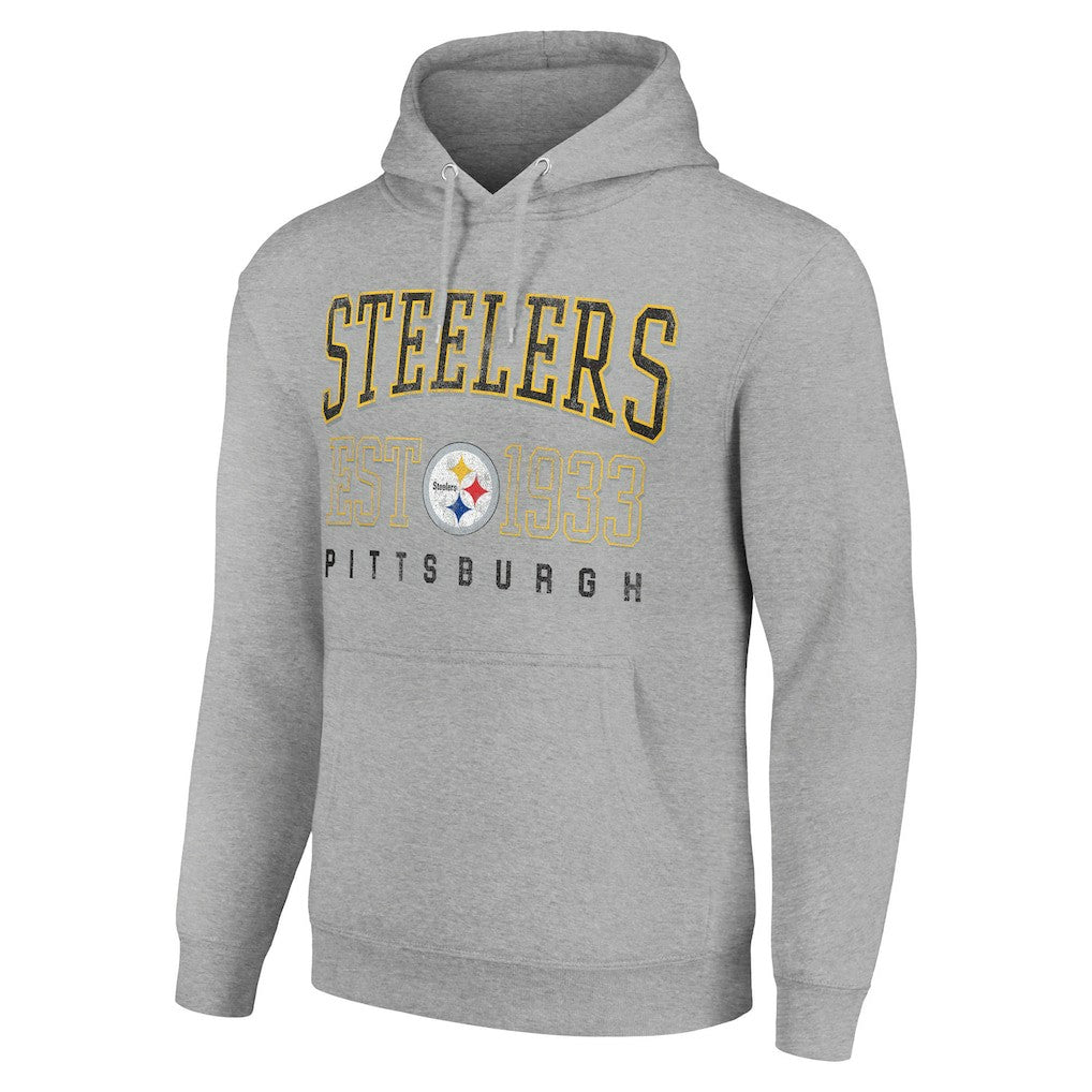 Pittsburgh Steelers Starter Unisex Throwback Logo Pullover Hoodie | NFL Sale