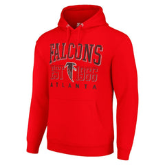 Atlanta Falcons Starter Unisex Throwback Logo Pullover Hoodie | NFL Hot