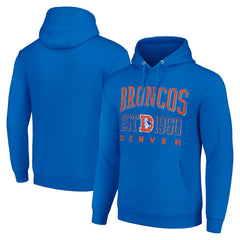 Denver Broncos Starter Unisex Throwback Logo Pullover Hoodie | NFL Outlet
