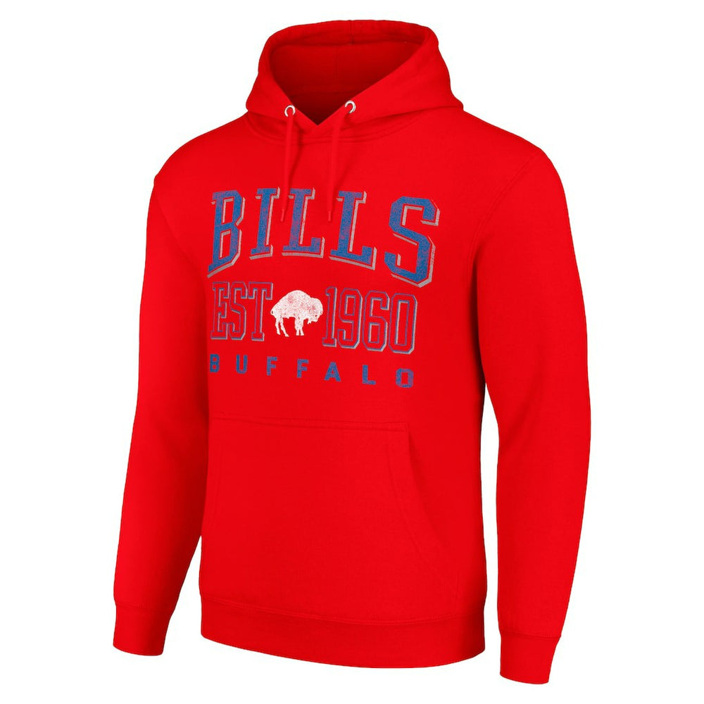 Buffalo Bills Starter Unisex Throwback Logo Pullover Hoodie | NFL New
