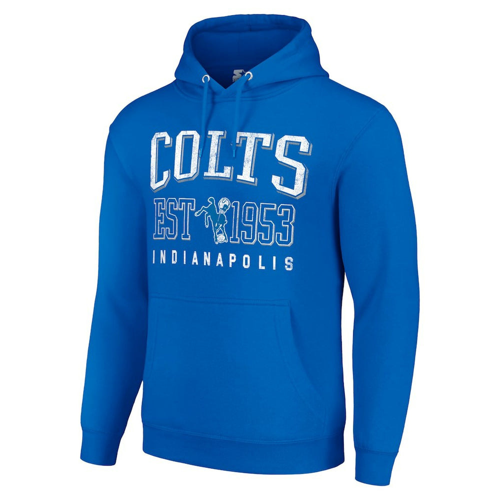 Indianapolis Colts Starter Unisex Throwback Logo Pullover Hoodie | NFL Near me