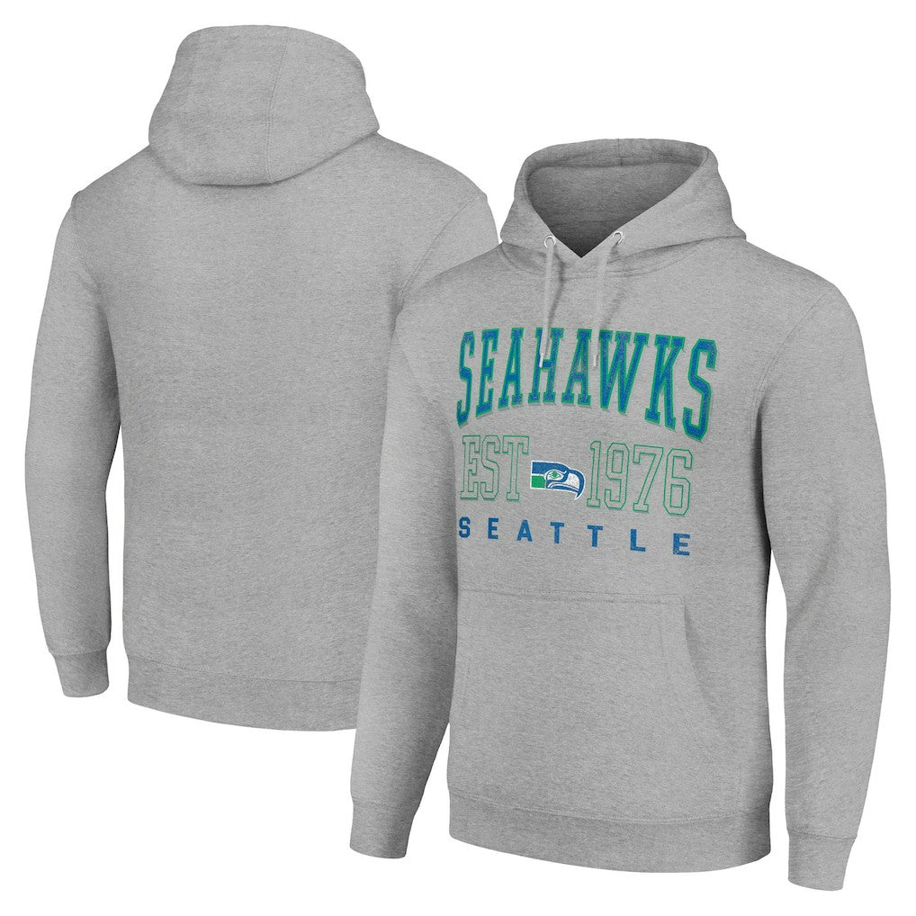 Seattle Seahawks Starter Unisex Throwback Logo Pullover Hoodie | NFL Discount