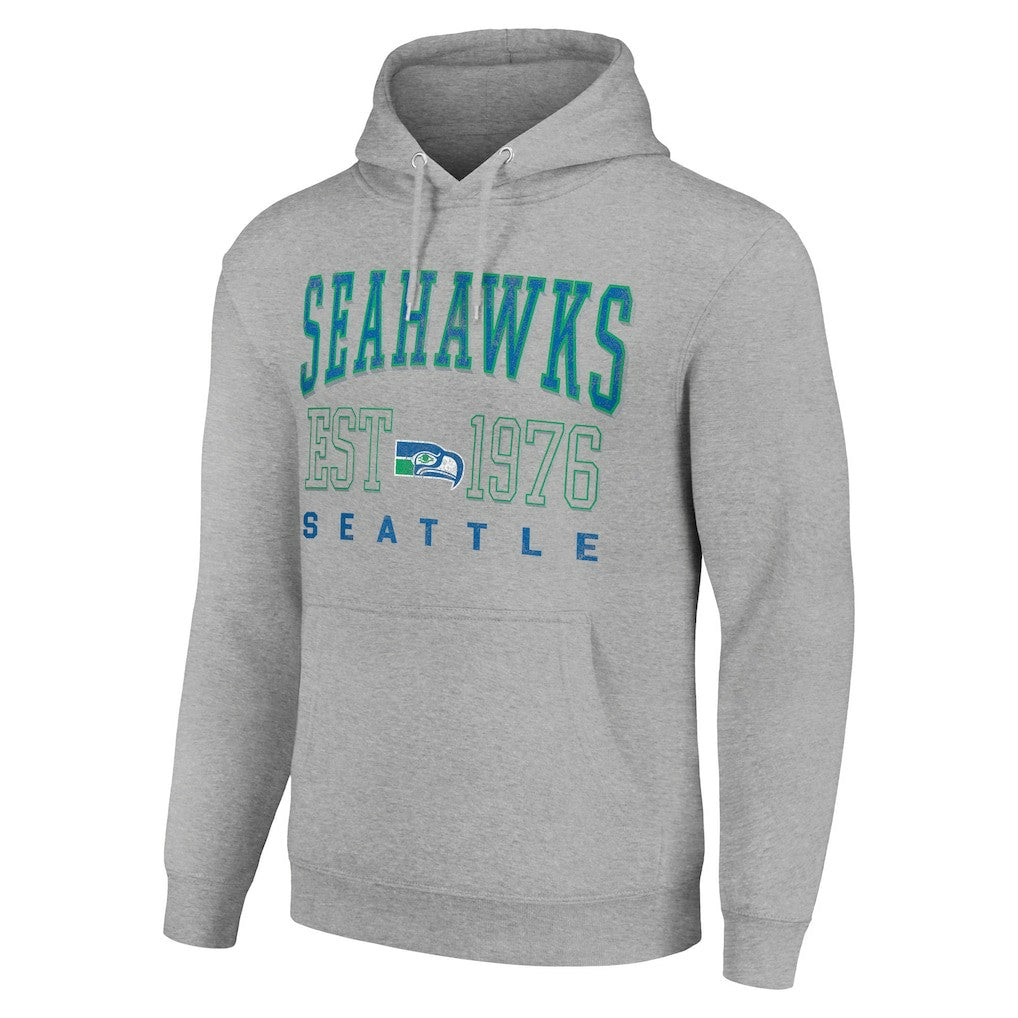 Seattle Seahawks Starter Unisex Throwback Logo Pullover Hoodie | NFL Discount