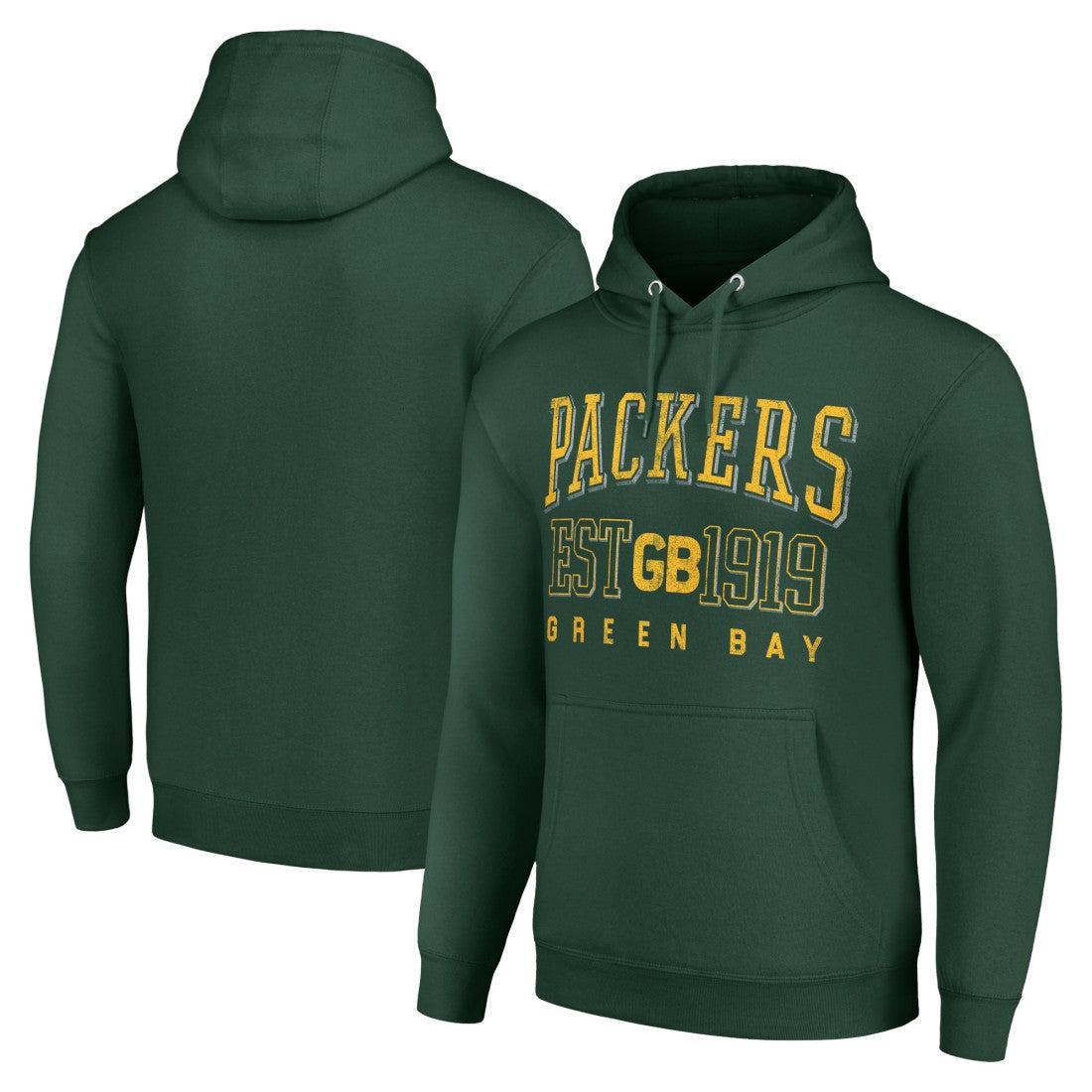 Green Bay Packers Starter Unisex Throwback Logo Pullover Hoodie | NFL Outlet