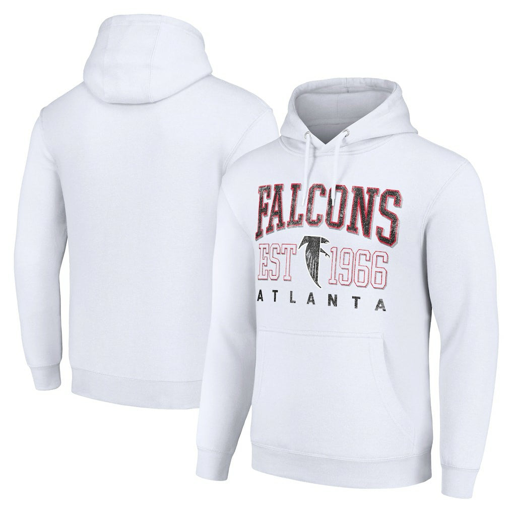Atlanta Falcons Starter Unisex Throwback Logo Pullover Hoodie | NFL Outlet