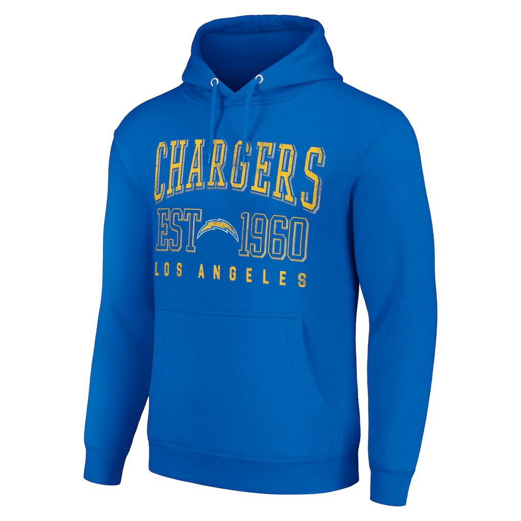 Los Angeles Chargers Starter Unisex Throwback Logo Pullover Hoodie | NFL Sale