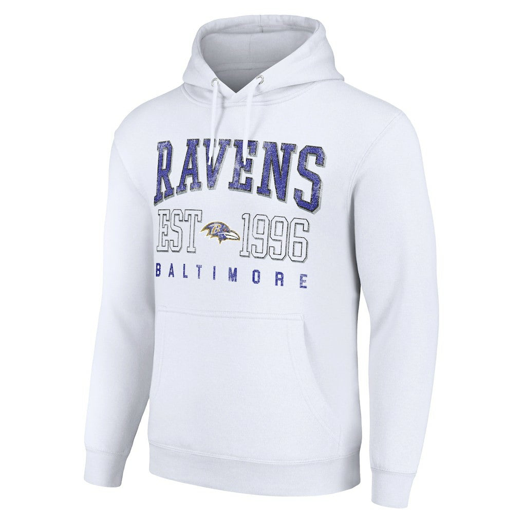 Baltimore Ravens Starter Unisex Throwback Logo Pullover Hoodie | NFL Sale