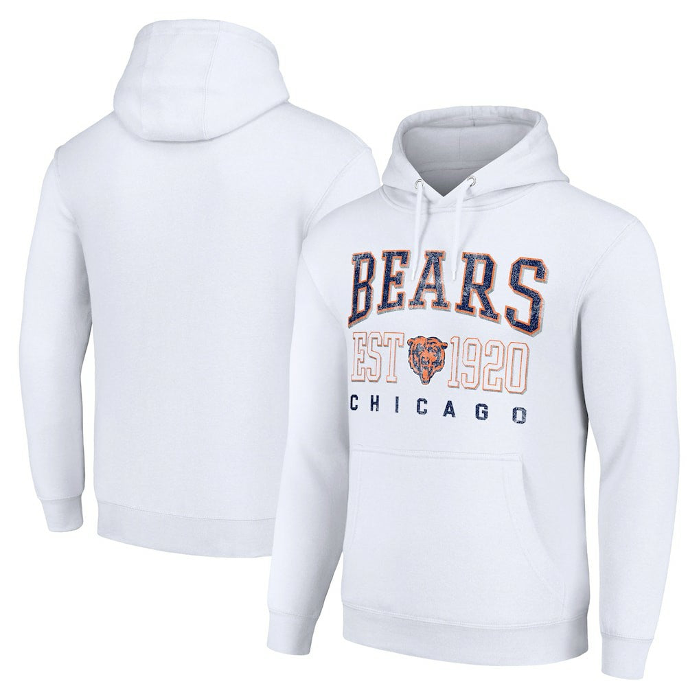 Chicago Bears Starter Unisex Throwback Logo Pullover Hoodie | NFL Hot