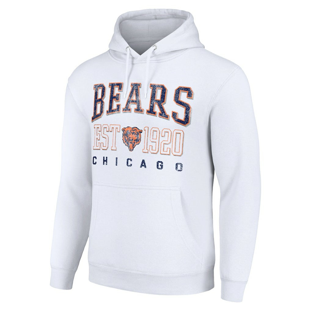 Chicago Bears Starter Unisex Throwback Logo Pullover Hoodie | NFL Hot