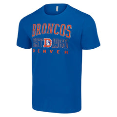 Denver Broncos Starter Throwback Logo T-Shirt | NFL New