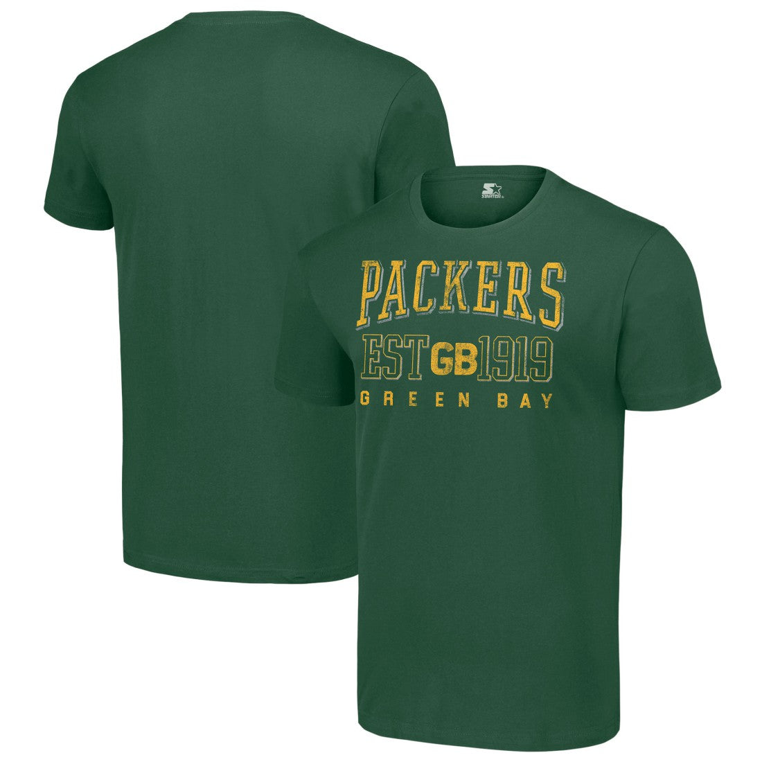 Green Bay Packers Starter Throwback Logo T-Shirt | NFL New