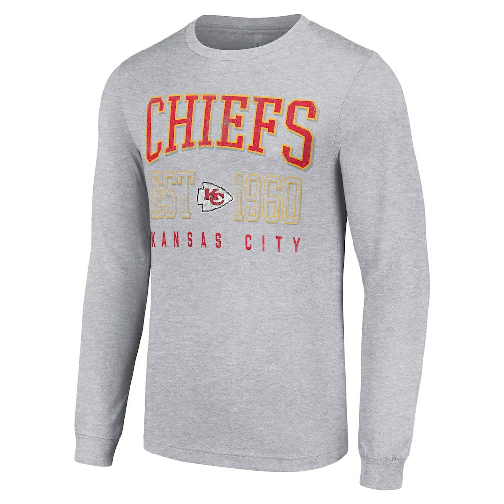 Kansas City Chiefs Starter Throwback Logo Long Sleeve T-Shirt | NFL Sale
