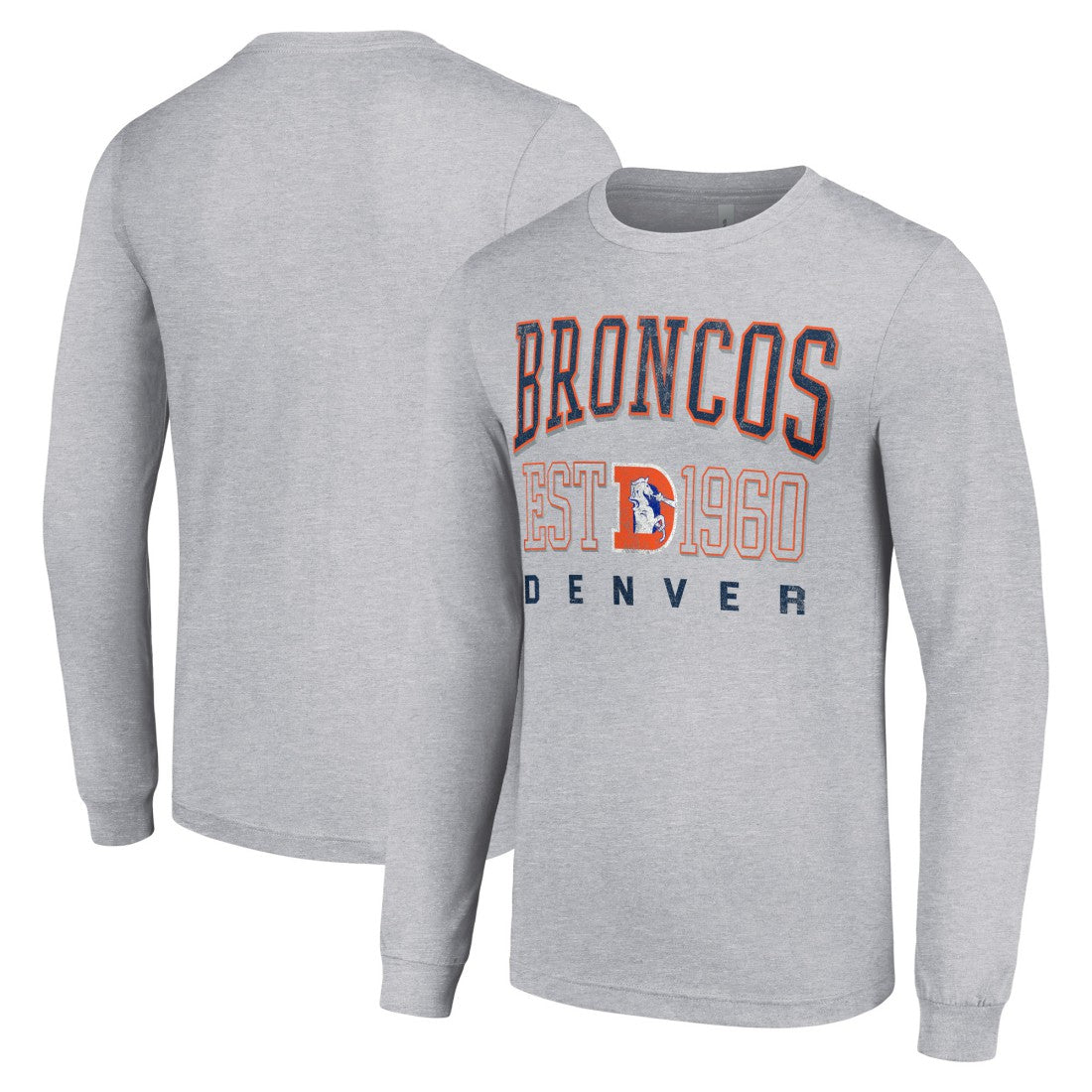 Denver Broncos Starter Throwback Logo Long Sleeve T-Shirt | NFL US