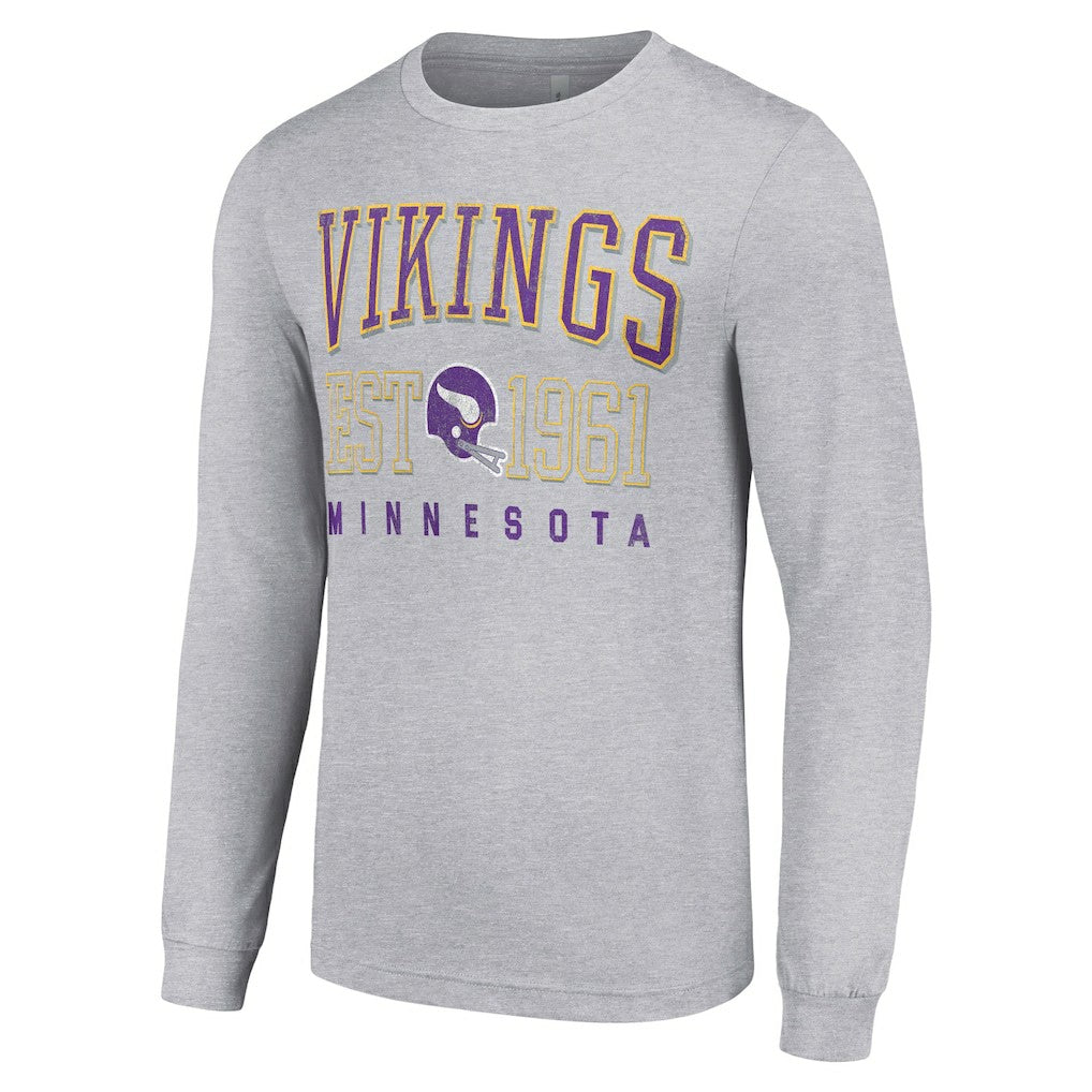 Minnesota Vikings Starter Throwback Logo Long Sleeve T-Shirt | NFL Online