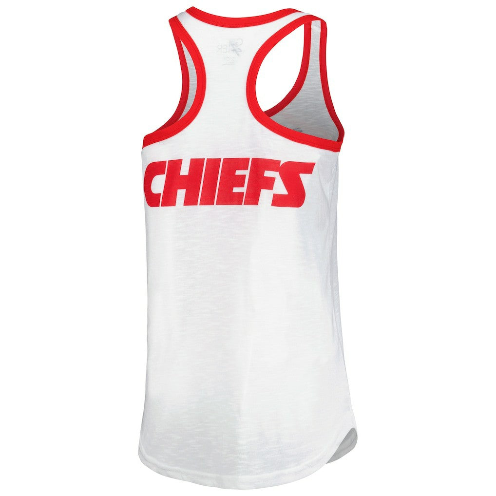 Kansas City Chiefs G-III 4Her by Carl Banks Women's Tater Racerback Tank Top | NFL Online