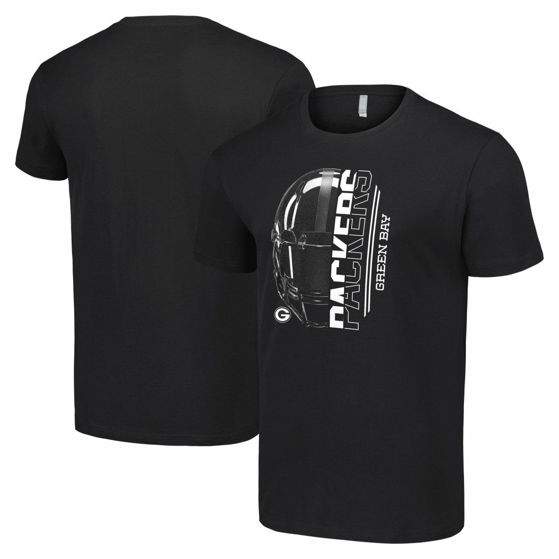 Green Bay Packers Starter Half Helmet Logo T-Shirt | NFL Discount