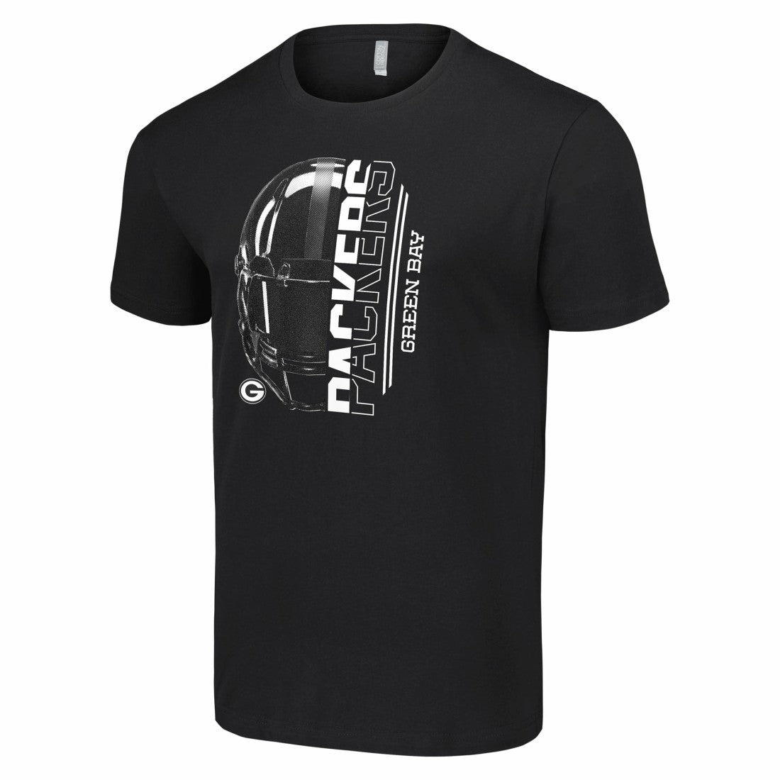 Green Bay Packers Starter Half Helmet Logo T-Shirt | NFL Discount