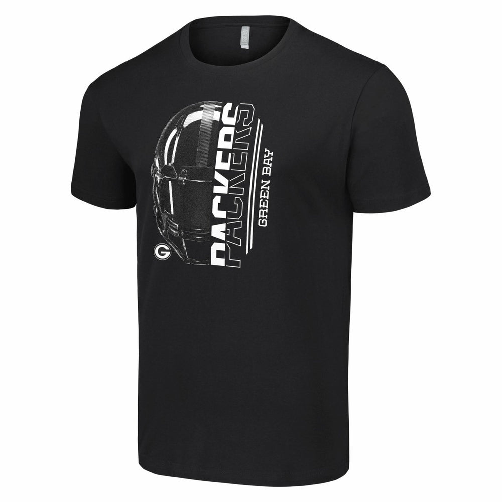 Green Bay Packers Starter Half Helmet Logo T-Shirt | NFL Discount
