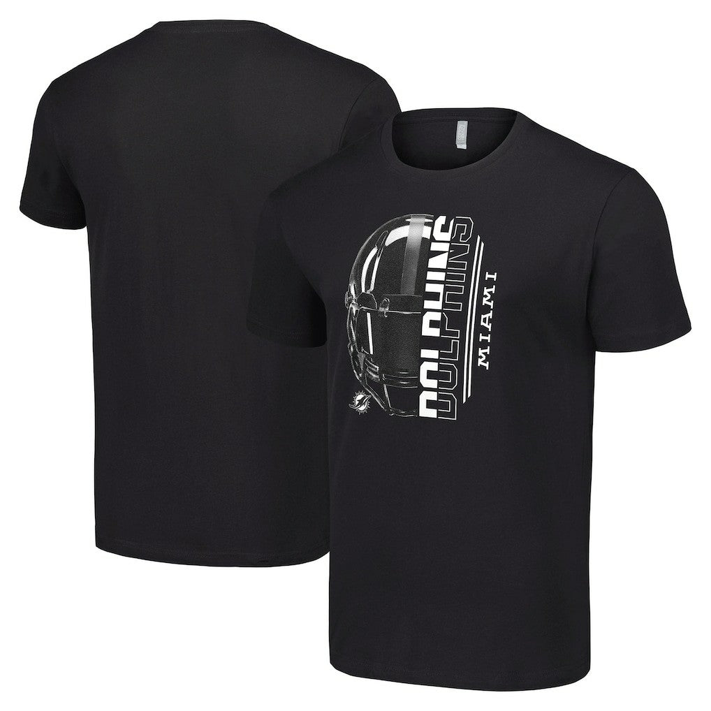 Miami Dolphins Starter Half Helmet Logo T-Shirt | NFL On sale