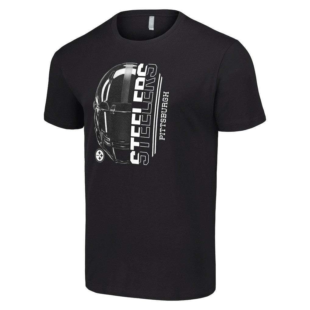 Pittsburgh Steelers Starter Half Helmet Logo T-Shirt | NFL Sale