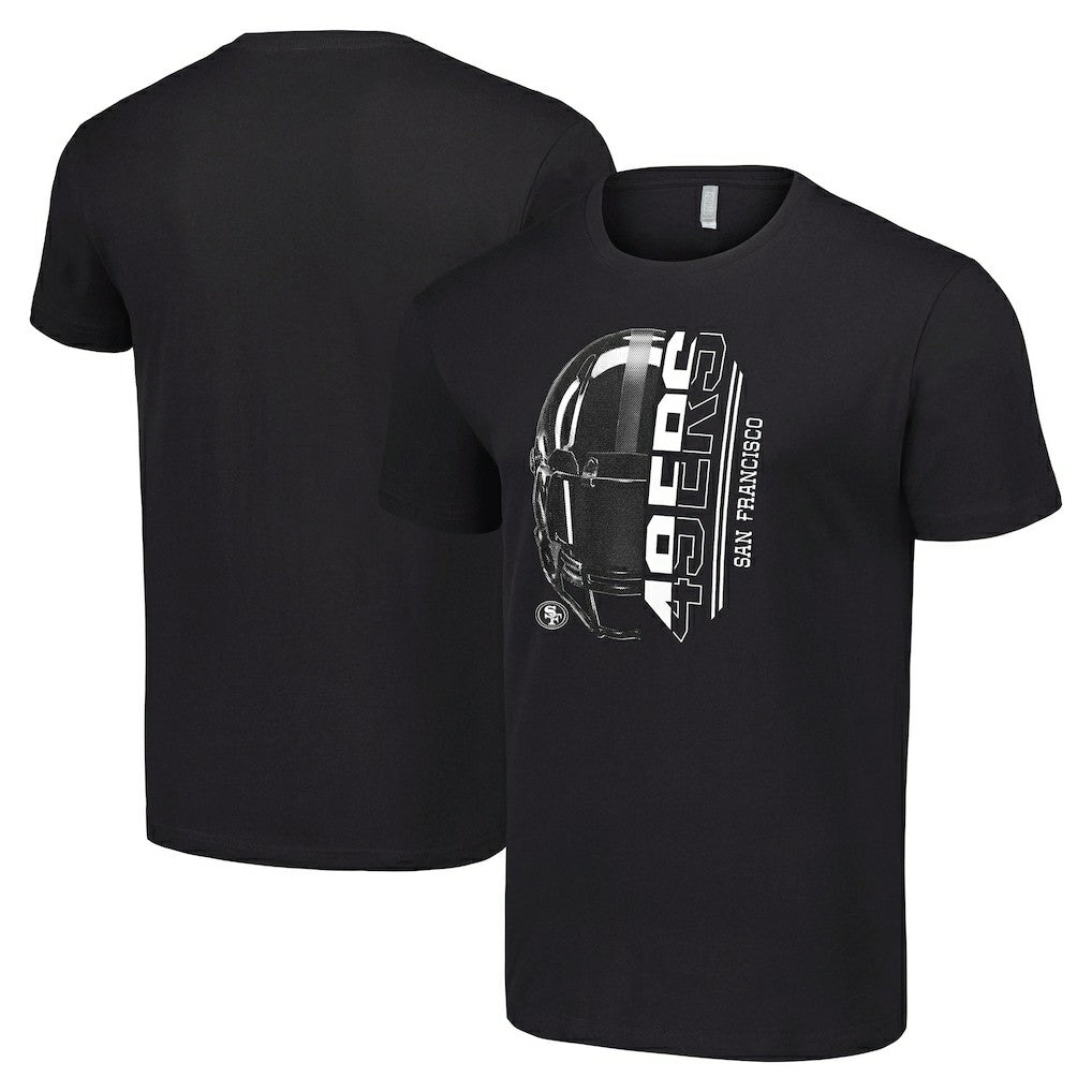 San Francisco 49ers Starter Half Helmet Logo T-Shirt | NFL New