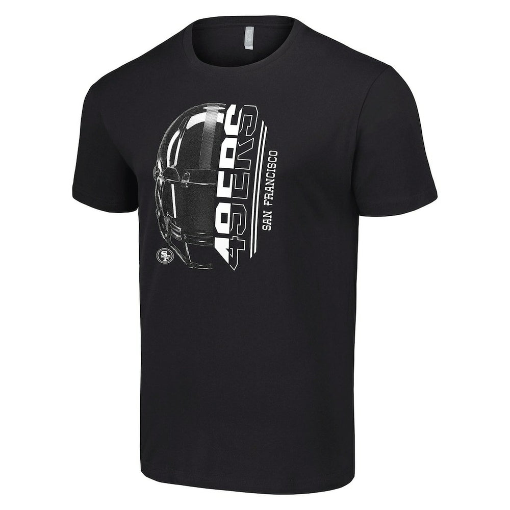 San Francisco 49ers Starter Half Helmet Logo T-Shirt | NFL New