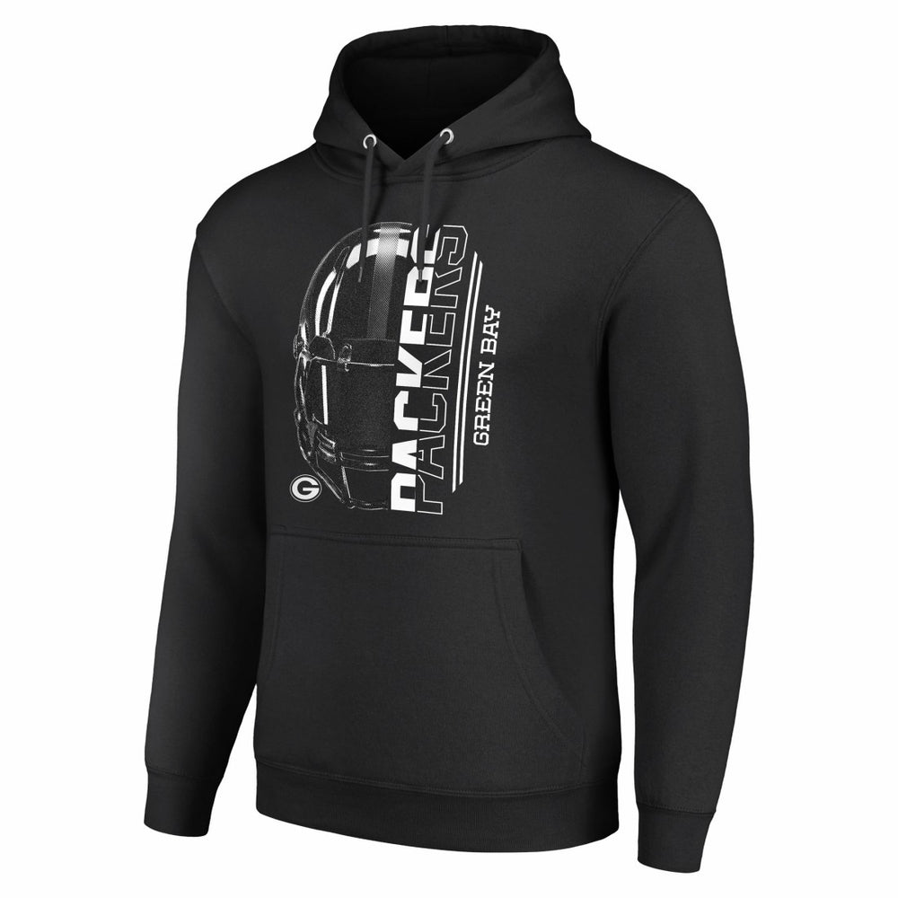 Green Bay Packers Starter Unisex Half Helmet Logo Pullover Hoodie | NFL Hot