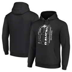 Baltimore Ravens Starter Unisex Half Helmet Logo Pullover Hoodie | NFL Sale